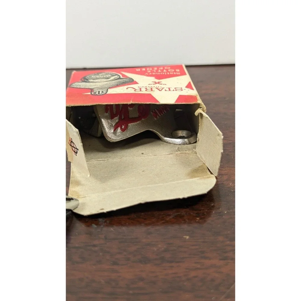 Vintage Starr X Coca-Cola Wall Mount Bottle Opener Brown Mfg Co Original Box